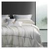 Zixmix Satin Jacquard and 160S Egyptian Cotton Patchwork Embroidery European Luxury Bedding Set Silky Duvet Cover Bed Sheet Pillowcase,Bedding view 2