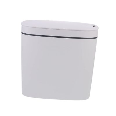 PRETYZOOM USB Charging Waste Bin Automatic Touchless Trash Can for Home Kitchen Bathroom Office Capacity Modern Design Odor
