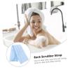 Beatifufu Portable Double-Sided Exfoliating Back Scrubber Towel for Shower Lightweight Rubbing Towel for Deep Cleaning Back Neck and Shoulders Safe for Home and Travel view 2