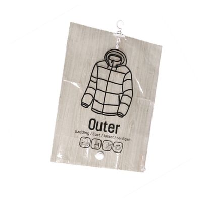 Holibanna Hanging down Jacket Bag 67x90cm Storage Bag Side Pull Sorting Pe Material Vacuum Sealed Cover