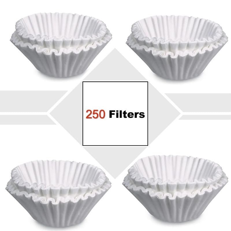 250PK High-performance Filters 20138.1000 Compatible with Bunn 1.5 Gallon Coffeemakers. 13" x 5"