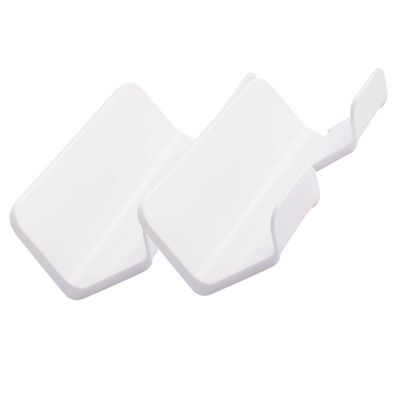 Anneome 2pcs Wall Mounted Hair Dryer Holder Rack Storage for Bathroom Bedroom Premium Easy to Install Stylish Design for Hair Tools Organization