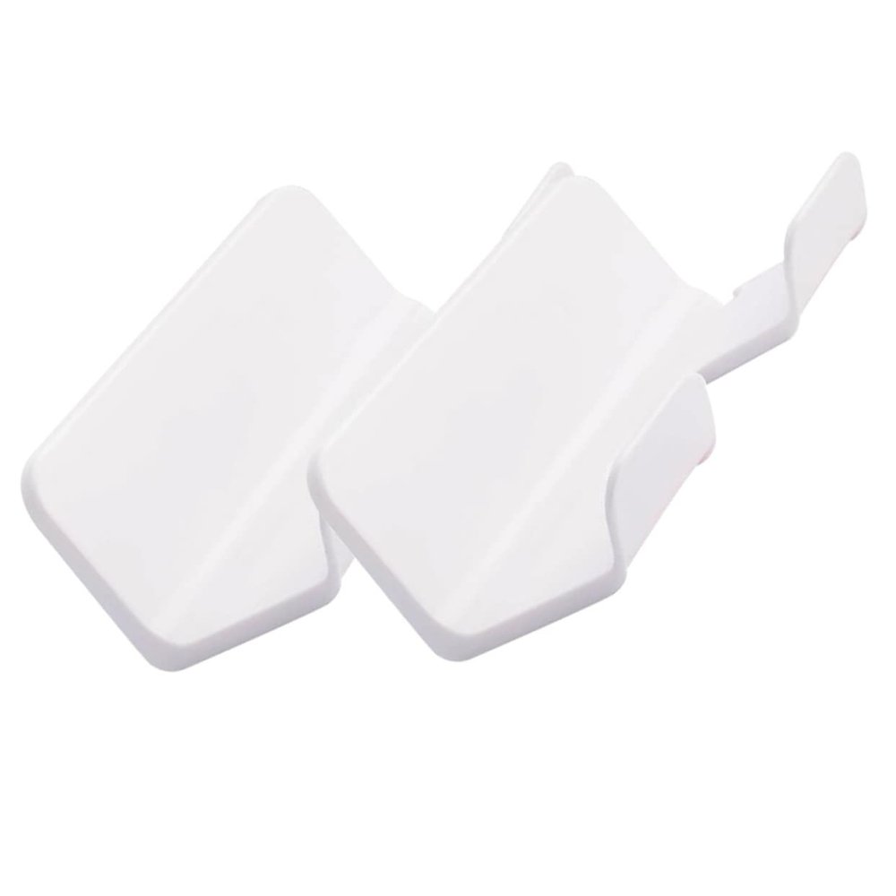 Anneome 2pcs Wall Mounted Hair Dryer Holder Rack Storage for Bathroom Bedroom Premium Easy to Install Stylish Design for Hair Tools Organization