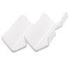 Anneome 2pcs Wall Mounted Hair Dryer Holder Rack Storage for Bathroom Bedroom Premium Easy to Install Stylish Design for Hair Tools Organization view 1