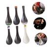 LABRIMP 6pcs Japanese Style Ceramic Soup Spoons Random Color for Soup Porridge and Desserts Smooth Finish Home and Kitchen Use view 4
