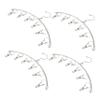 OFFSCH Clothes Drying Hanger 4 Pcs Laundry Hanger Clips Socks Clip Drying Rack for Outdoor Sturdy Windproof view 1