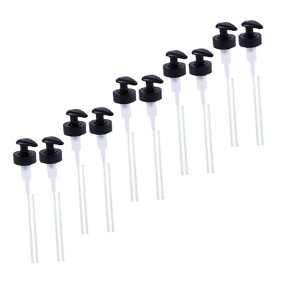 SHOWERORO 12sets Oyster Sauce Pump Ketchup Bottle Nozzle Pp Compact Sauce Dispenser for Bottles