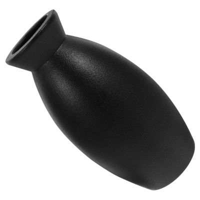 OFFSCH Decorative Large Black Vase Ceramic Vase for Home Decor Arranging Modern Floral Holder