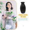OFFSCH Decorative Large Black Vase Ceramic Vase for Home Decor Arranging Modern Floral Holder view 2