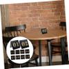 ABOOFAN 10pcs Acrylic Table Table Centerpieces Decor Reusable Reserved Signs Acrylic Table Numbers for Wedding Reception Table Numbers Wedding Reception Table Number view 3
