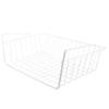 BIUDECO Cute Storage Basket under Cabinet Organizer Hanging Wire Shelf for Kitchen view 1