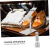 PRETYZOOM Stainless Steel High Heel Shoe Display Holder Rack for Store Shoes Elegant Design for High Heels Lightweight Organizer for Showcases and Retail Display view 4