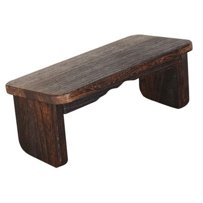 Milisten Stool with Durable Wooden Construction Lightweight and Portable Bench for Home and Practice Convenient Storage Safe Design