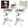 Thermometer Clips 4Pcs Stainless Steel Temperature Probe Holder for Smokers view 4