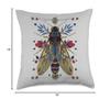 Cicada Flowers Insect Bug Vintage Tattoo Artist Entomology Throw Pillow view 4
