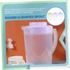3pcs Large Insulated Cold Kettle Milk Jug Water Container Lemonade Pitcher for Mimosa Bar Restaurants Schools view 2