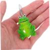 ETHZZLE Shower Curtain Tie Backs 12pcs Decor Frog Shower Curtain Hooks Resin Metal Ring Hooks Easy Quiet Bath Drape Loop for Home view 4