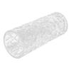 Amosfun Transparent Glass Flower Vase with Bamboo Tree Pattern Elegant Centerpiece for Home Decor for Fresh Flowers and Plants for Living Room and Dining Table view 1