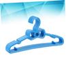 Amosfun 10pc Bow Children's Hangers Strong Plastic Kids Clothing Organizer Hanger Hooks for Newborn to Teen view 4