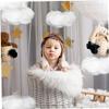 Amosfun Artificial Cloud Props 3D Cloud Models for Ceiling for Party Wedding Baptisms view 4