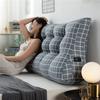 MGEMJMJ Double Bedside Reading Cushion Headboard Bed Pillow Sofa Cushion Detachable Long Cushion High Resilience Cotton Cushion(Size:39inch/100cm,Color:B) view 2