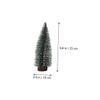 Anneome 4pcs Mini Xmas Tree Decorations Christmas Tree Ornaments Stylish Desk Decor for Holiday Parties for Festive Atmosphere view 2