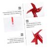 PRETYZOOM 10pcs Wedding Windmill Decor Handheld Paper Pinwheel Adornments for Romantic Wedding Photos and Special Occasions Bright and Fun Decorative Accessories view 2