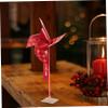 PRETYZOOM 10pcs Wedding Windmill Decor Handheld Paper Pinwheel Adornments for Romantic Wedding Photos and Special Occasions Bright and Fun Decorative Accessories view 4