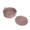 Zerodeko Silicone Pot for Air Fryer Multipurpose Baking Pan Large Reusable Liners Easy Oven Insert view 1
