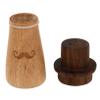 BESTOYARD Box Mushroom Toothpick Holder Cotton Swab Case Decorative Toothpick Holder Cotton Swab Organizer Wooden Toothpicks Wood Trim Wooden Toothpick Holder Beech Desktop Pendant view 1