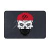 SIYTUAU Creative Yemen Patriot Skull National Flag Bathroom Rugs 16x24 Inch Ultra Soft Non Slip Bath Mat Kitchen Bedroom Rug Door Mat view 1