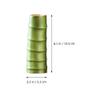 BESTOYARD Ceramic Bamboo Vase Decor for Home Wood Flower Vase Flower Arrangement Vase Home Decoration Vase Wall Vases for Flowers Volcano Imitation Bamboo Flower Container Ceramics, 15.5x5.5cm, Green view 2