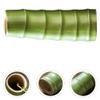 BESTOYARD Ceramic Bamboo Vase Decor for Home Wood Flower Vase Flower Arrangement Vase Home Decoration Vase Wall Vases for Flowers Volcano Imitation Bamboo Flower Container Ceramics, 15.5x5.5cm, Green view 3