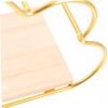 PRETYZOOM Nordic Style Floating Shelf Wall Mount Display Rack Cloud Shape for Living Home Organization view 4