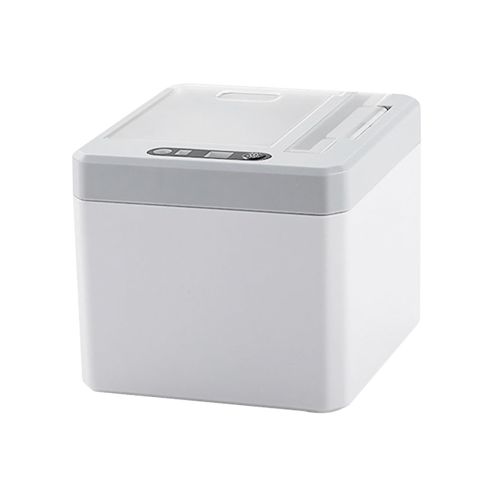 Zerodeko 1Pc Box toothpick machine abs toothpick dispenser Tooth Picks electric Automatic Cylinder fruit container Electronic Components Storage Box
