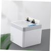 Zerodeko 1Pc Box toothpick machine abs toothpick dispenser Tooth Picks electric Automatic Cylinder fruit container Electronic Components Storage Box view 2