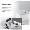Zerodeko 1Pc Box toothpick machine abs toothpick dispenser Tooth Picks electric Automatic Cylinder fruit container Electronic Components Storage Box view 4