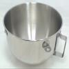 Replacement For Compatible With Mixer 5 QT S.S. Bowl w/handle KN25PBH, AP3968485, 9707678, W10716820 view 1