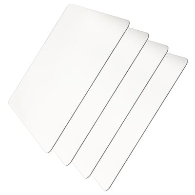 Mipcase 4pcs Self-Adhesive Shatterproof Mirror Tiles Wall Mounted Mirror Stickers for Bedroom Bathroom Home Gym Safe for Pets Easy Installation