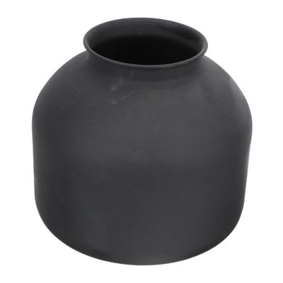 BIUDECO Creative Frosted Flower Vase Modern Iron Floral Arrangement Holder for Home Office and Indoor Decor Design Elegant Aesthetic for Flower Arranging