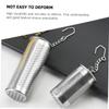 2pcs Portable Stainless Steel Loose Leaf Tea Infuser Tea Strainers with Fine Mesh Filters for Home and Office Use Residue Filter and Practical view 4