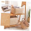 SHOWERORO Clothes Fabric Storage Bin Fabric Storage Box Clothes Organizer for Closet Easy Clean view 4