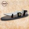Hibben 65th Anniversary Spartan Bowie Knife | Includes Wooden Stand view 3