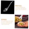 6pcs Stainless Steel Strainer Spoons Caviar Spoons Slotted Fine Strainer for Liquids Kitchen Gadgets Tableware Food Scoops Elegant view 4