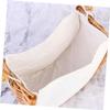 Amosfun Handmade Basket for Home Decor Small Half Basket for Weddings Indoor Plants and Garden Display Unique Artisan Craftsmanship view 4