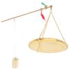BESTOYARD Mini Vintage Scale 9.44 Inch Multi-Function Gram Scale for Medicine Dried Fruit Jewelry Weighing with Precise Readings and Design view 1