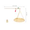 BESTOYARD Mini Vintage Scale 9.44 Inch Multi-Function Gram Scale for Medicine Dried Fruit Jewelry Weighing with Precise Readings and Design view 2