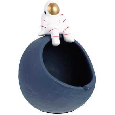 FUNOMOCYA Ornament Key Candy Astronaut Bowl Space Decor for Entryway Table Unique Home Decor