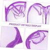 Zerodeko 2pcs Clothes Hampers for Laundry Folding Mesh Laundry Basket Home Supplies for College Apartment Hotel view 3