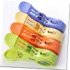 Amosfun 4pcs Bright Color Plastic Beach Towel Clips Multifunctional Quilt Clips for Securing Towels and Light Fabrics Chairs for Beach Camping and Outdoor Activities view 4